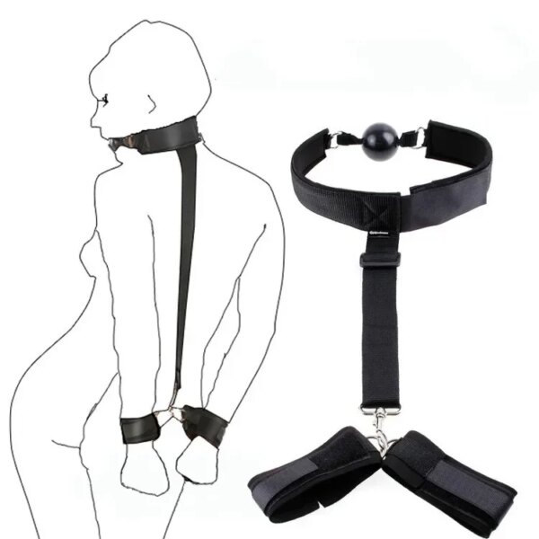 Adult Games Erotic Sex Toys For Woman Couples SM Fetish Slave BDSM Bondage Restraints Handcuffs Shackles Erotic Accessories - Image 6