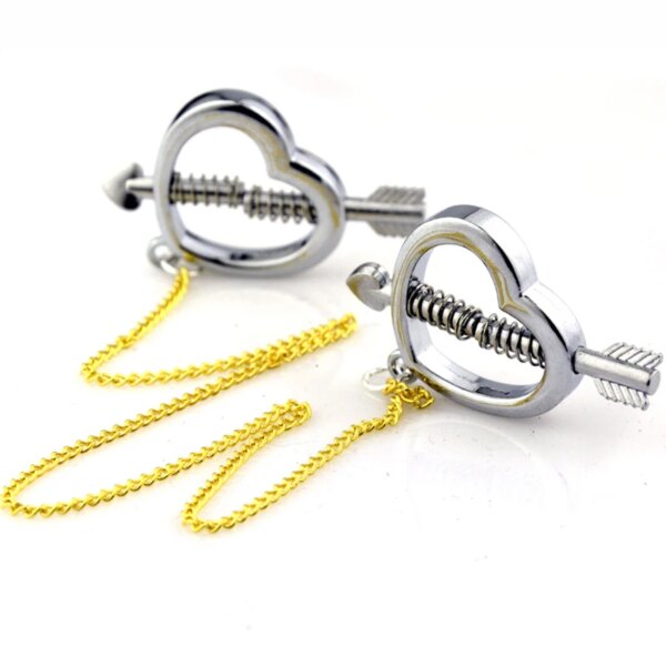 Stainless Steel Adjustable Nipple Clips Erotic Goods Nipple Stimulation Breast Bondage Restraint Fetish Bdsm Sex Toy for Woman - Image 3