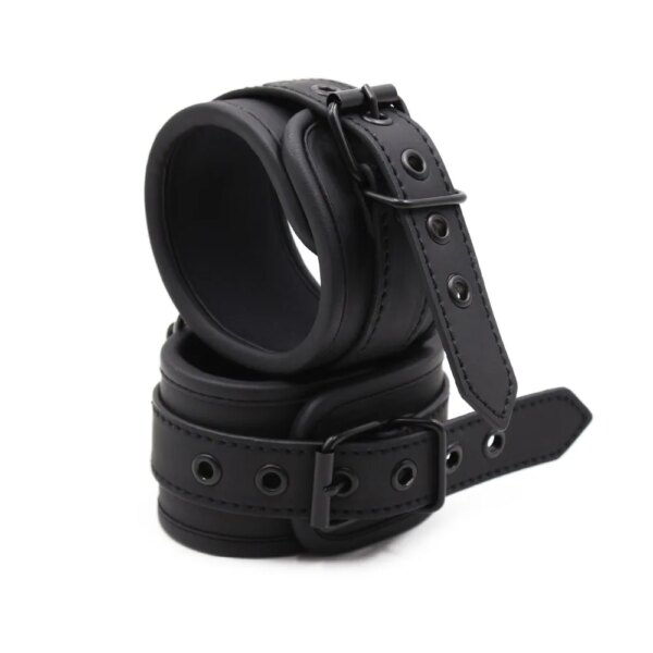 Thierry Adjustable Erotic PU Leather Handcuffs Wrist Ankle Cuffs Bondage Restraints Adult Games BDSM Sex Toys Exotic Accessories - Image 5