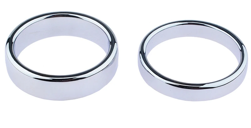 6 sizes Stainless Steel Male Penis Ring Ball Scrotum Stretcher Ejaculation Delay Metal Cock Rings BDSM Sex Toys For Men Cockring