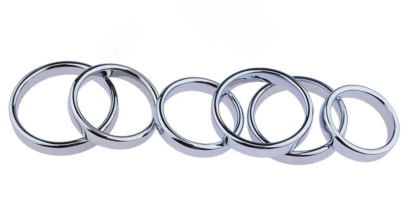 6 sizes Stainless Steel Male Penis Ring Ball Scrotum Stretcher Ejaculation Delay Metal Cock Rings BDSM Sex Toys For Men Cockring