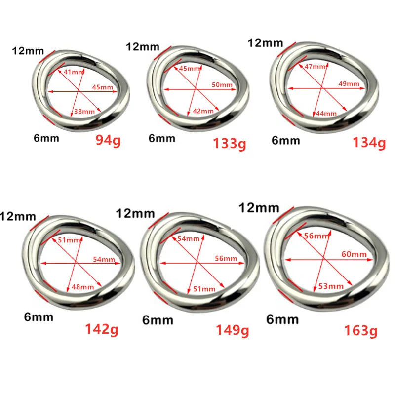 Stainless steel penis bondage lock cock Ring Heavy Duty male metal Ball Scrotum Stretcher Delay ejaculation BDSM Sex Toy men Stainless steel penis bondage lock cock Ring Heavy Duty male metal Ball Scrotum Stretcher Delay ejaculation BDSM Sex Toy men