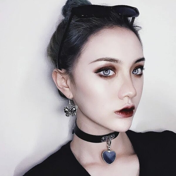 Sexy Necklace Collar Leather Bdsm Cosplay Slave Heart Collars And Leash Set For Women Bondage Gothic Choker Bell Accessories - Image 5