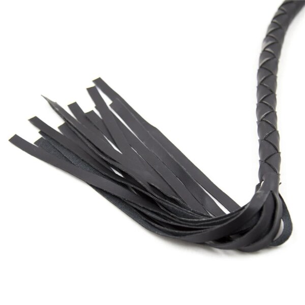 Black Bdsm PU Leather Whip Bdsm Spanking Flogger Tassel Horse Whip Bondage Restraints Sex Toys For Women Couples Adult Games - Image 4