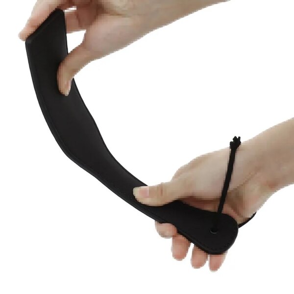 Black Harness Spank Paddle Beat Fetish BDSM Submissive Slave Adult Games Flogger Gear Flogger Slapper Paddle Whip Sex Toys Flirt - Image 3