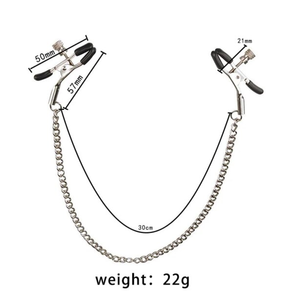 Bdsm Nipple Clamps Adult Games Breast Women's Nipple Clip Stimulator Accessories Massager Bondage Sex Toys For Women Couple - Image 6