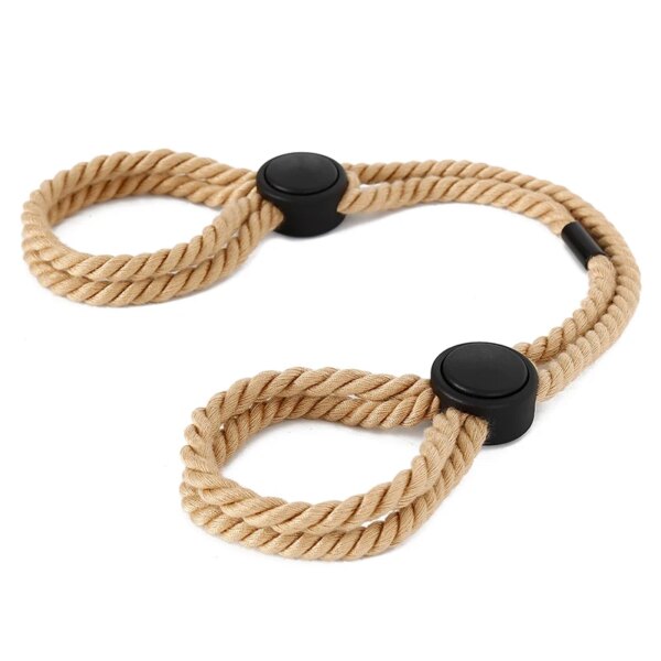 Cotton Rope Cuffs Handcuffs Ankle Cuff Restraints Bondage Bracelet BDSM Fetish Adult Sex Toys for Co - Image 3