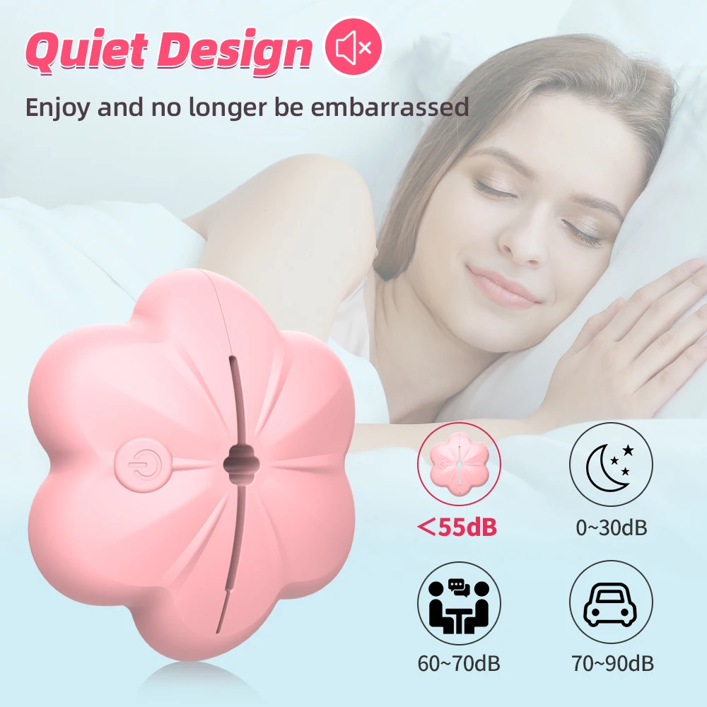 Rose Nipple Clamps Vibrator Female Wearable Adjustable Remote Control Nipples Stimulator BDSM Sex Pleasure Adult Toys for Women