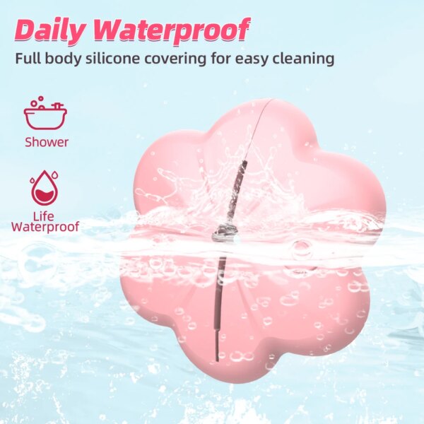 Rose Nipple Clamps Vibrator Female Wearable Adjustable Remote Control Nipples Stimulator BDSM Sex Pleasure Adult Toys for Women - Image 6