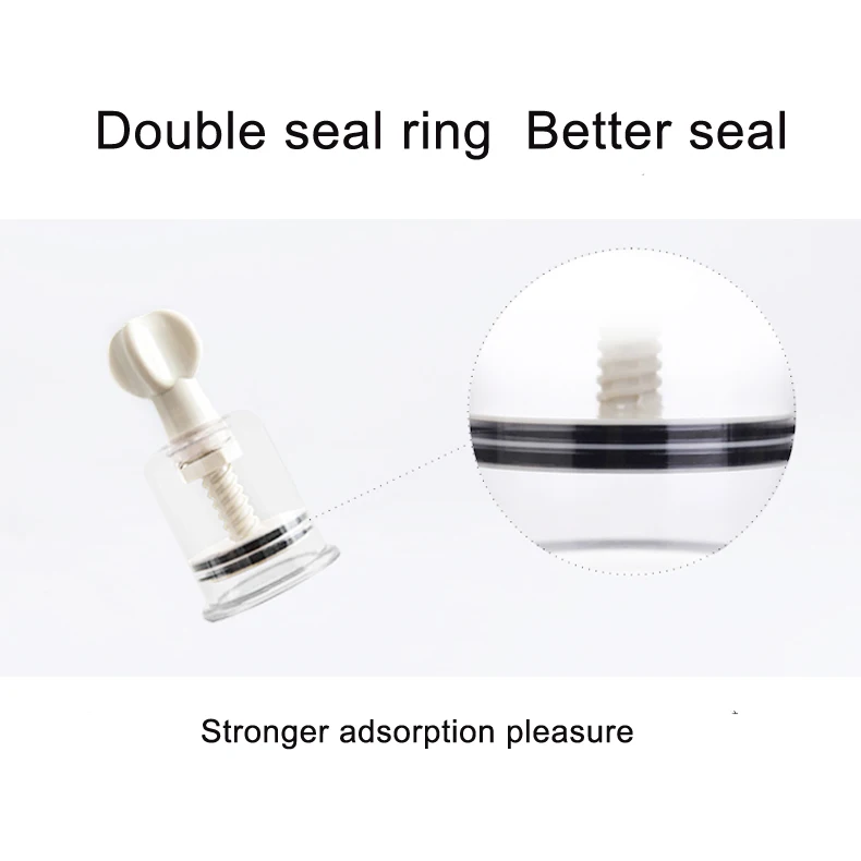2pcs BDSM Toy Set,Pussy Clit Nipple Sucker Clamp,Breast Enlargement Vacuum Pump G-spot Stimulate Massage Adult Sex Toy For Women