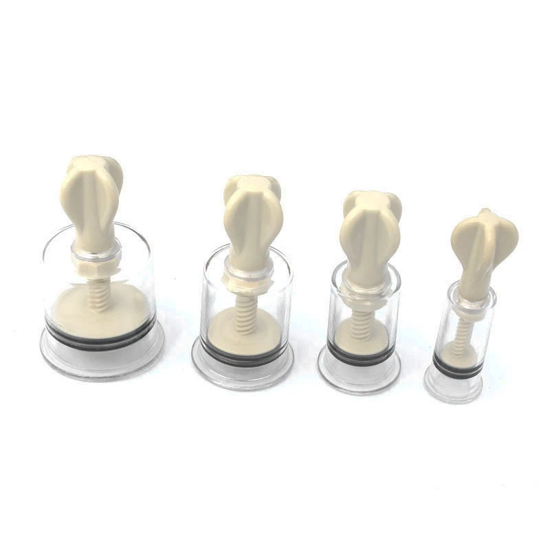 2pcs BDSM Toy Set,Pussy Clit Nipple Sucker Clamp,Breast Enlargement Vacuum Pump G-spot Stimulate Massage Adult Sex Toy For Women