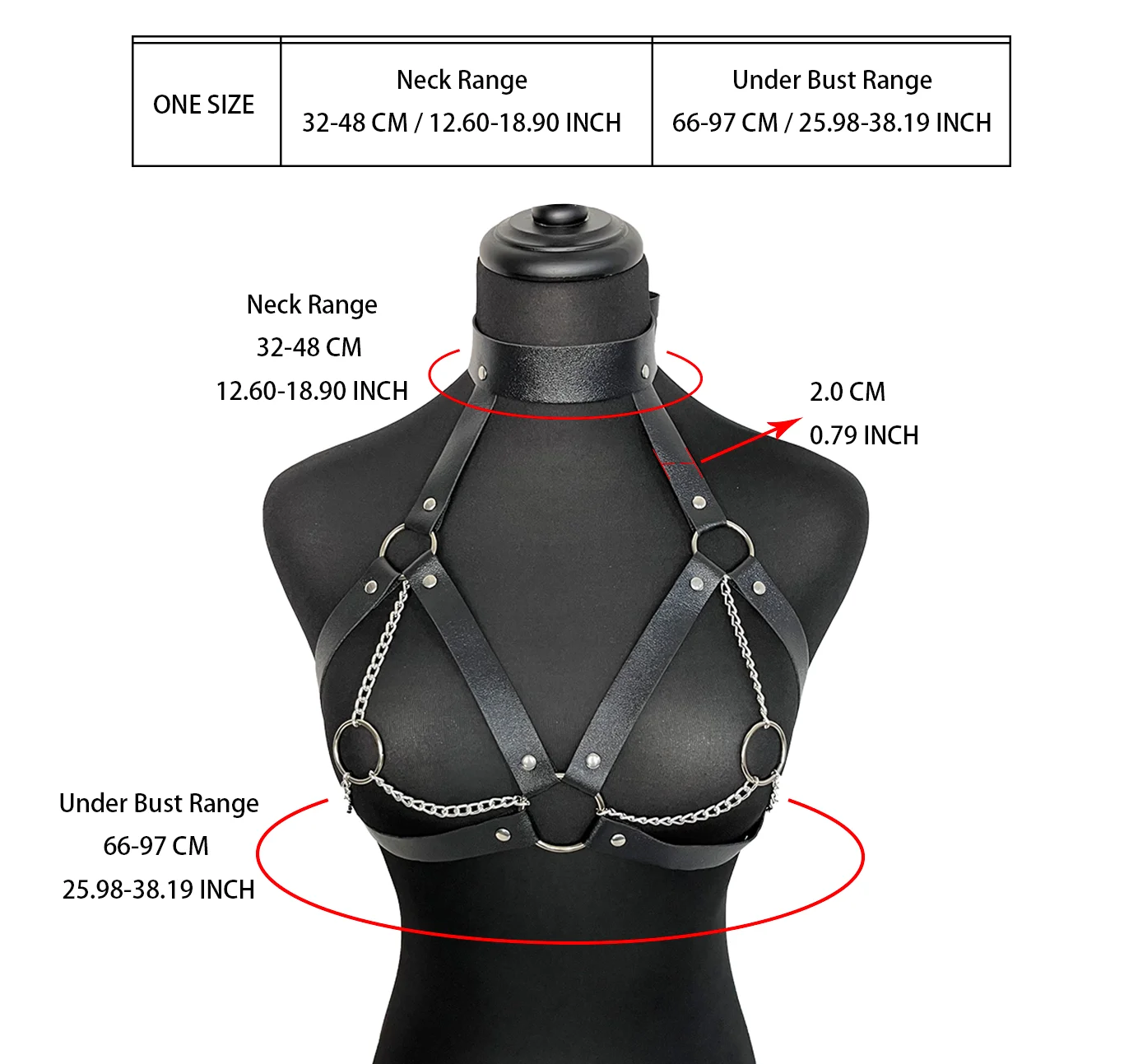 Women Bondage Body Harness Lingerie Goth Crop Tops Leather Bra Cage BDSM Collar Body Harness Belt Chain Slave Breasts Sex Toys Women Bondage Body Harness Lingerie Goth Crop Tops Leather Bra Cage BDSM Collar Body Harness Belt Chain Slave Breasts Sex Toys
