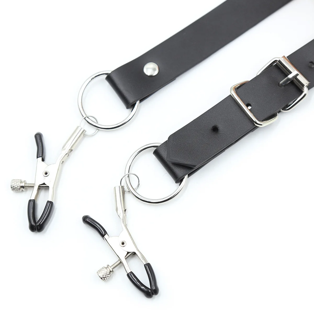 Labia Spreader Strap with Clamp Clip Onto Clitoris Spread Pussy Open Vagina Stimulator BDSM Bondage Nipple Sucker Sex Toys Slave Labia Spreader Strap with Clamp Clip Onto Clitoris Spread Pussy Open Vagina Stimulator BDSM Bondage Nipple Sucker Sex Toys Slave