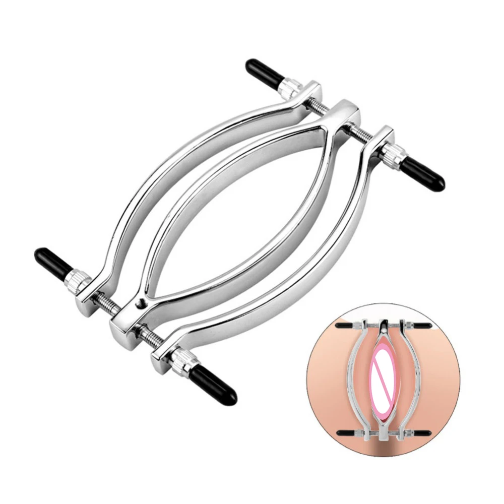 Labia Spreader Strap with Clamp Clip Onto Clitoris Spread Pussy Open Vagina Stimulator BDSM Bondage Nipple Sucker Sex Toys Slave Labia Spreader Strap with Clamp Clip Onto Clitoris Spread Pussy Open Vagina Stimulator BDSM Bondage Nipple Sucker Sex Toys Slave