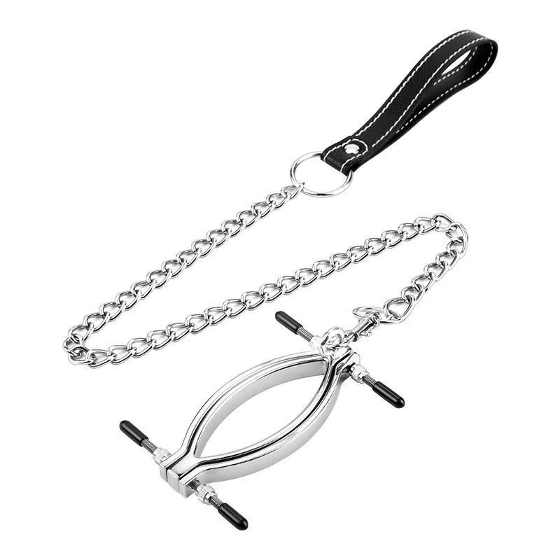 Labia Spreader Strap with Clamp Clip Onto Clitoris Spread Pussy Open Vagina Stimulator BDSM Bondage Nipple Sucker Sex Toys Slave Labia Spreader Strap with Clamp Clip Onto Clitoris Spread Pussy Open Vagina Stimulator BDSM Bondage Nipple Sucker Sex Toys Slave