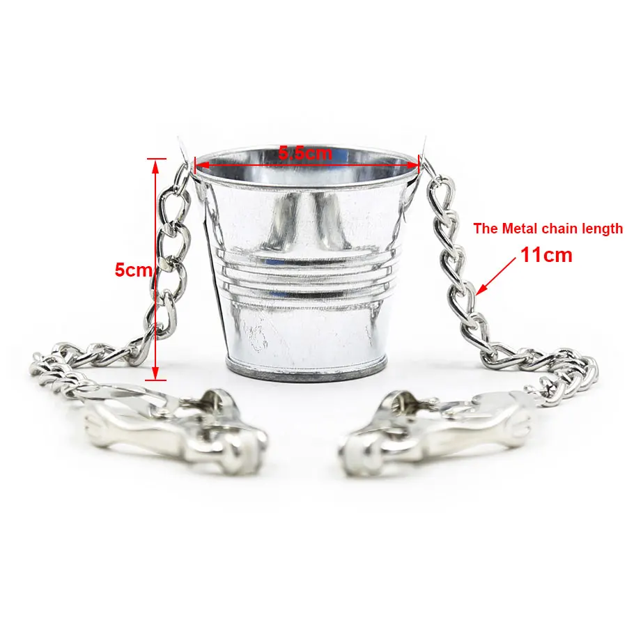 Labia Spreader Strap with Clamp Clip Onto Clitoris Spread Pussy Open Vagina Stimulator BDSM Bondage Nipple Sucker Sex Toys Slave