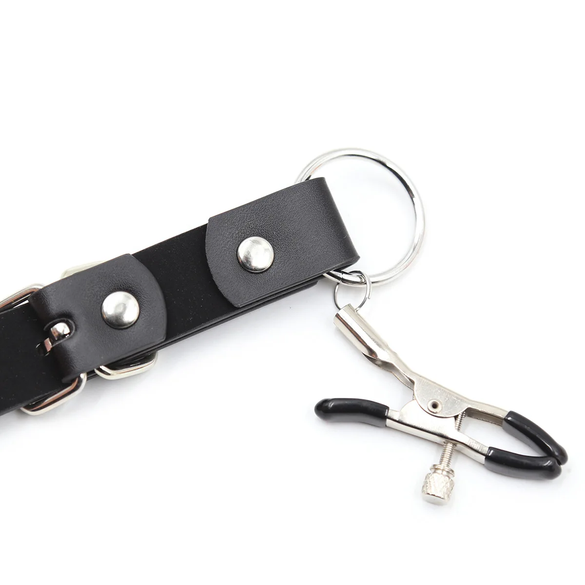 Labia Spreader Strap with Clamp Clip Onto Clitoris Spread Pussy Open Vagina Stimulator BDSM Bondage Nipple Sucker Sex Toys Slave Labia Spreader Strap with Clamp Clip Onto Clitoris Spread Pussy Open Vagina Stimulator BDSM Bondage Nipple Sucker Sex Toys Slave