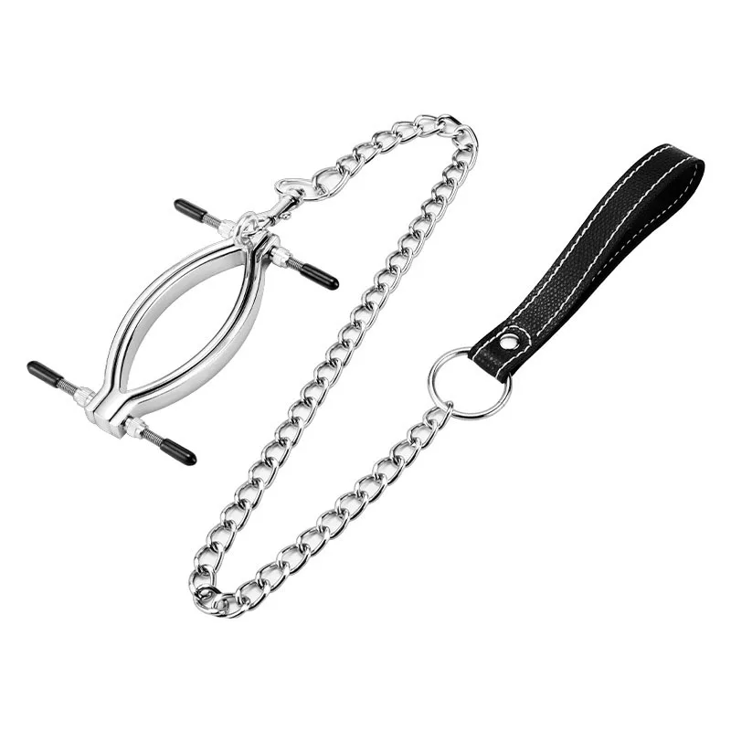 Labia Spreader Strap with Clamp Clip Onto Clitoris Spread Pussy Open Vagina Stimulator BDSM Bondage Nipple Sucker Sex Toys Slave Labia Spreader Strap with Clamp Clip Onto Clitoris Spread Pussy Open Vagina Stimulator BDSM Bondage Nipple Sucker Sex Toys Slave
