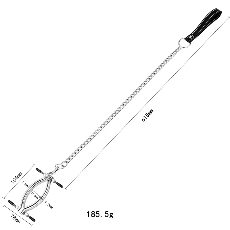 Labia Spreader Strap with Clamp Clip Onto Clitoris Spread Pussy Open Vagina Stimulator BDSM Bondage Nipple Sucker Sex Toys Slave Labia Spreader Strap with Clamp Clip Onto Clitoris Spread Pussy Open Vagina Stimulator BDSM Bondage Nipple Sucker Sex Toys Slave