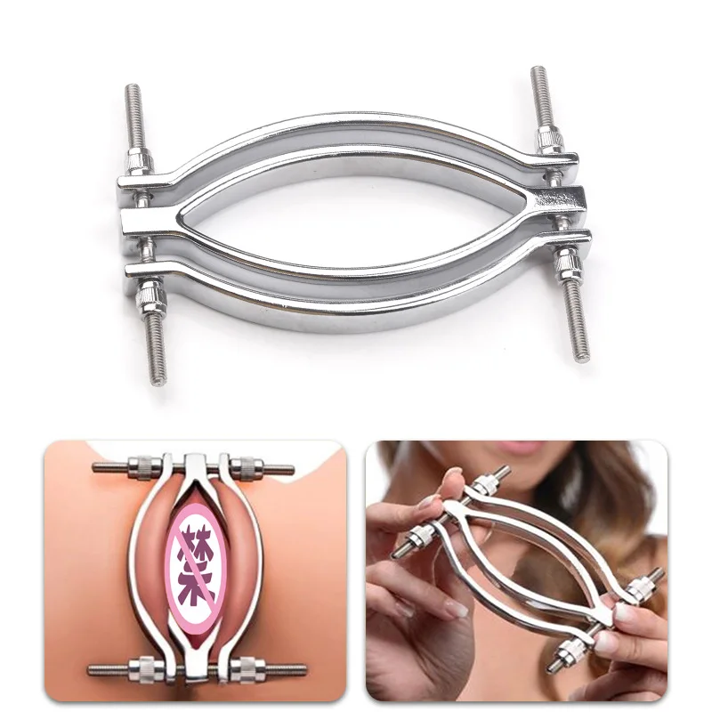 Labia Spreader Strap with Clamp Clip Onto Clitoris Spread Pussy Open Vagina Stimulator BDSM Bondage Nipple Sucker Sex Toys Slave Labia Spreader Strap with Clamp Clip Onto Clitoris Spread Pussy Open Vagina Stimulator BDSM Bondage Nipple Sucker Sex Toys Slave