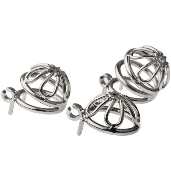 Latest Design Stainless Steel Male Chastity Device Cock Cage with Arc Penis Ring Sex Toys for Men Urethral Lock Adult Game Toy - Image 2