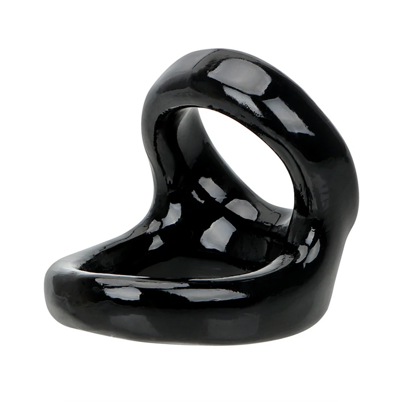 Super Soft Silicone Penis Ring Delay Ejaculation Ball Scrotum Stretcher Triple Cockring Testicle Semen Lock BDSM Sex Toy for Men