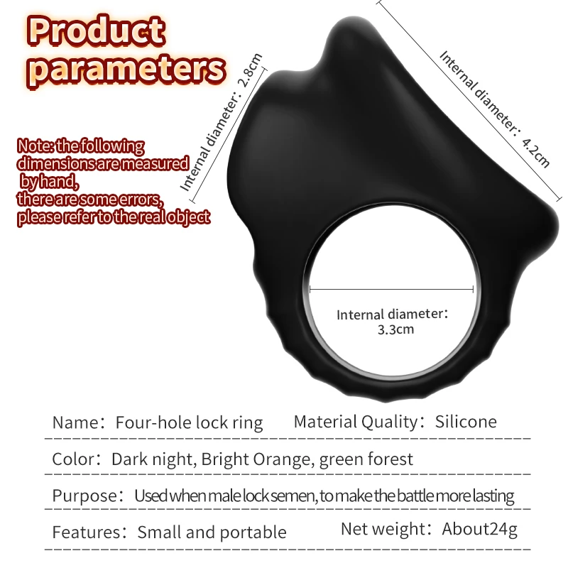 Super Soft Silicone Penis Ring Delay Ejaculation Ball Scrotum Stretcher Triple Cockring Testicle Semen Lock BDSM Sex Toy for Men