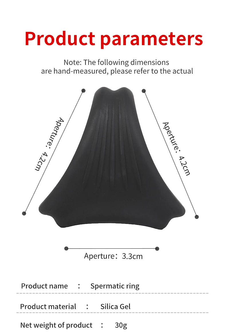 Super Soft Silicone Penis Ring Delay Ejaculation Ball Scrotum Stretcher Triple Cockring Testicle Semen Lock BDSM Sex Toy for Men