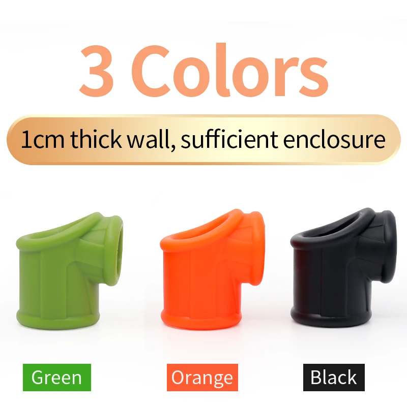Super Soft Silicone Penis Ring Delay Ejaculation Ball Scrotum Stretcher Triple Cockring Testicle Semen Lock BDSM Sex Toy for Men