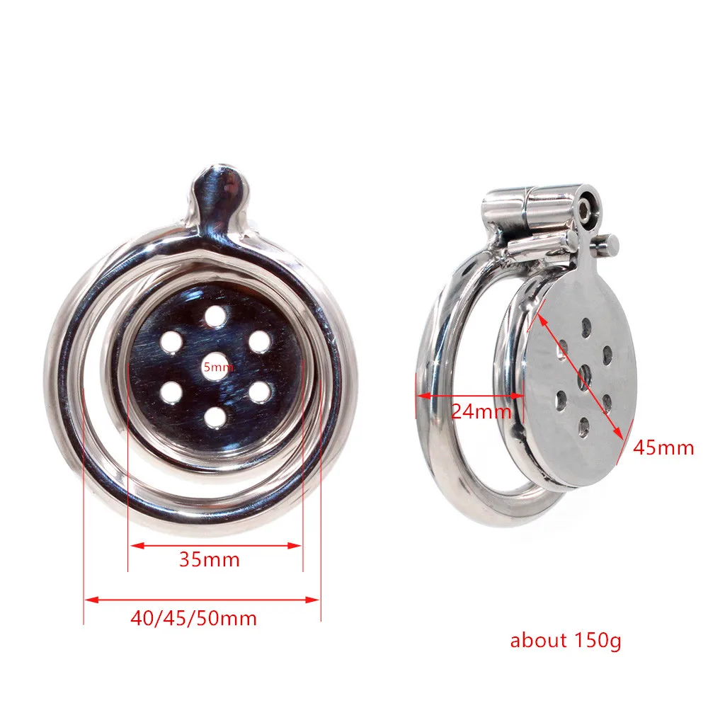 Small Penis Lock Cock Cage Male Chastity Urethral Catheter Penis Ring Chastity Device BDSM Sex Toys Bondage CB6000 Drop Shipping