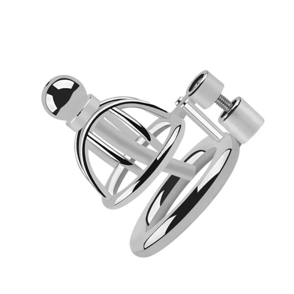 Small Penis Lock Cock Cage Male Chastity Urethral Catheter Penis Ring Chastity Device BDSM Sex Toys Bondage CB6000 Drop Shipping - Image 3