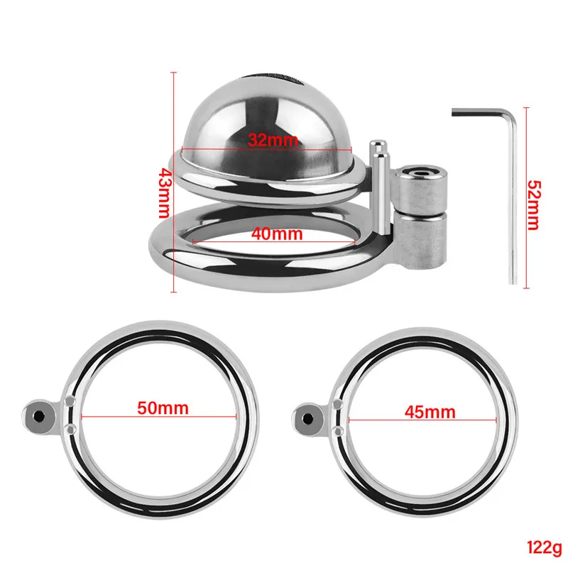 Small Penis Lock Cock Cage Male Chastity Urethral Catheter Penis Ring Chastity Device BDSM Sex Toys Bondage CB6000 Drop Shipping