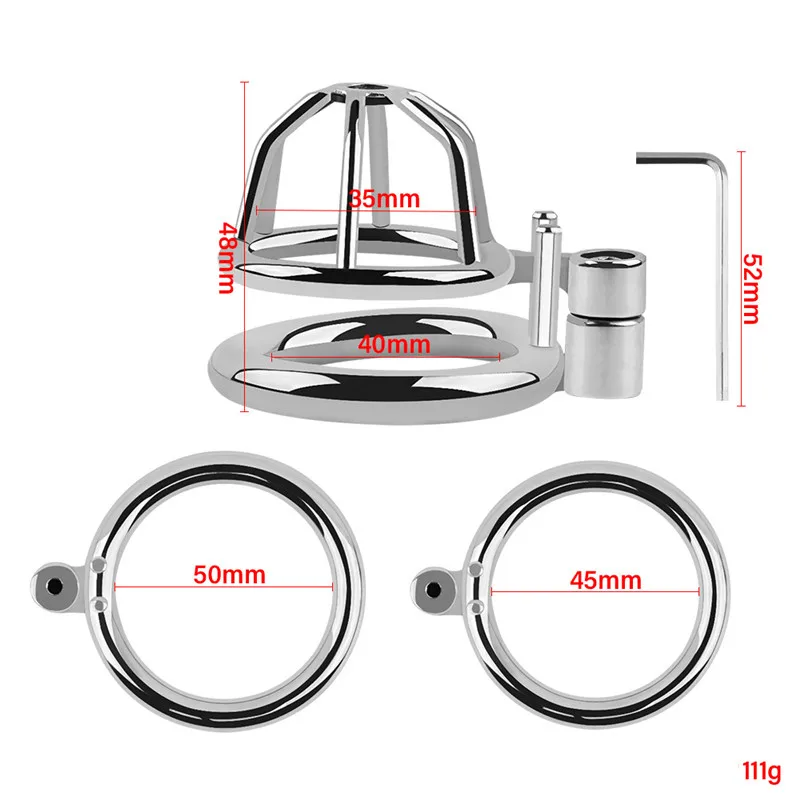 Small Penis Lock Cock Cage Male Chastity Urethral Catheter Penis Ring Chastity Device BDSM Sex Toys Bondage CB6000 Drop Shipping