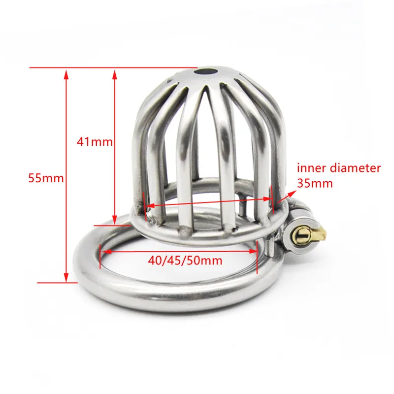 Small Penis Lock Cock Cage Male Chastity Urethral Catheter Penis Ring Chastity Device BDSM Sex Toys Bondage CB6000 Drop Shipping