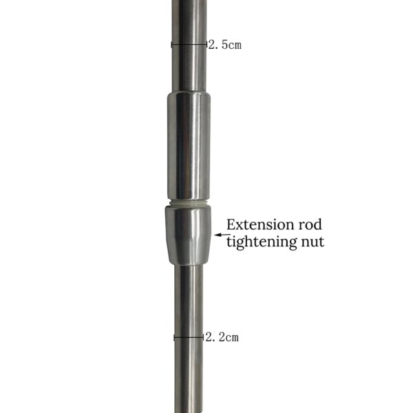 Stainless Steel Open Leg Rod for Sex Slave Cosplay Anklecuff Open Leg Restraint BDSM Bondage Adjustable Sex Toy - Image 4