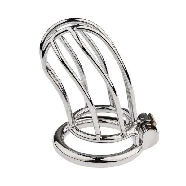 Male Chastity Device Metal Cock Cage Erotic Urethral Lock Sex Toys For Men Gay Bondage Belt Penis Ring Alternative Adult Toy - Image 3