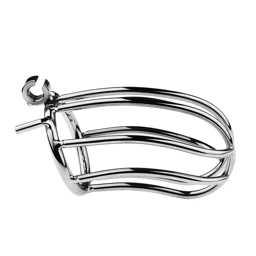 Male Chastity Device Metal Cock Cage Erotic Urethral Lock Sex Toys For Men Gay Bondage Belt Penis Ring Alternative Adult Toy