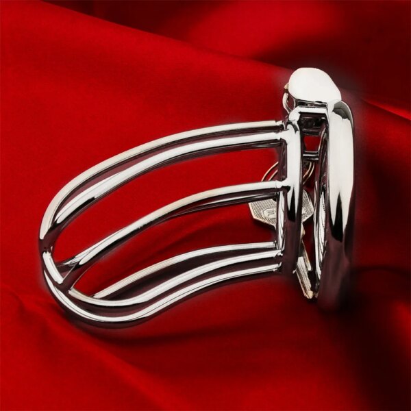 Male Chastity Device Metal Cock Cage Erotic Urethral Lock Sex Toys For Men Gay Bondage Belt Penis Ring Alternative Adult Toy - Image 6