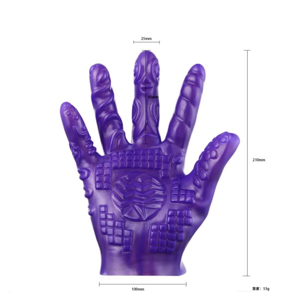 BDSM Sex Gloves Erotic Finger Breast Nipple Massage Anal Dildo Masturbation Sex Products Sex Shop Toys For Couples Adult Games - Image 3