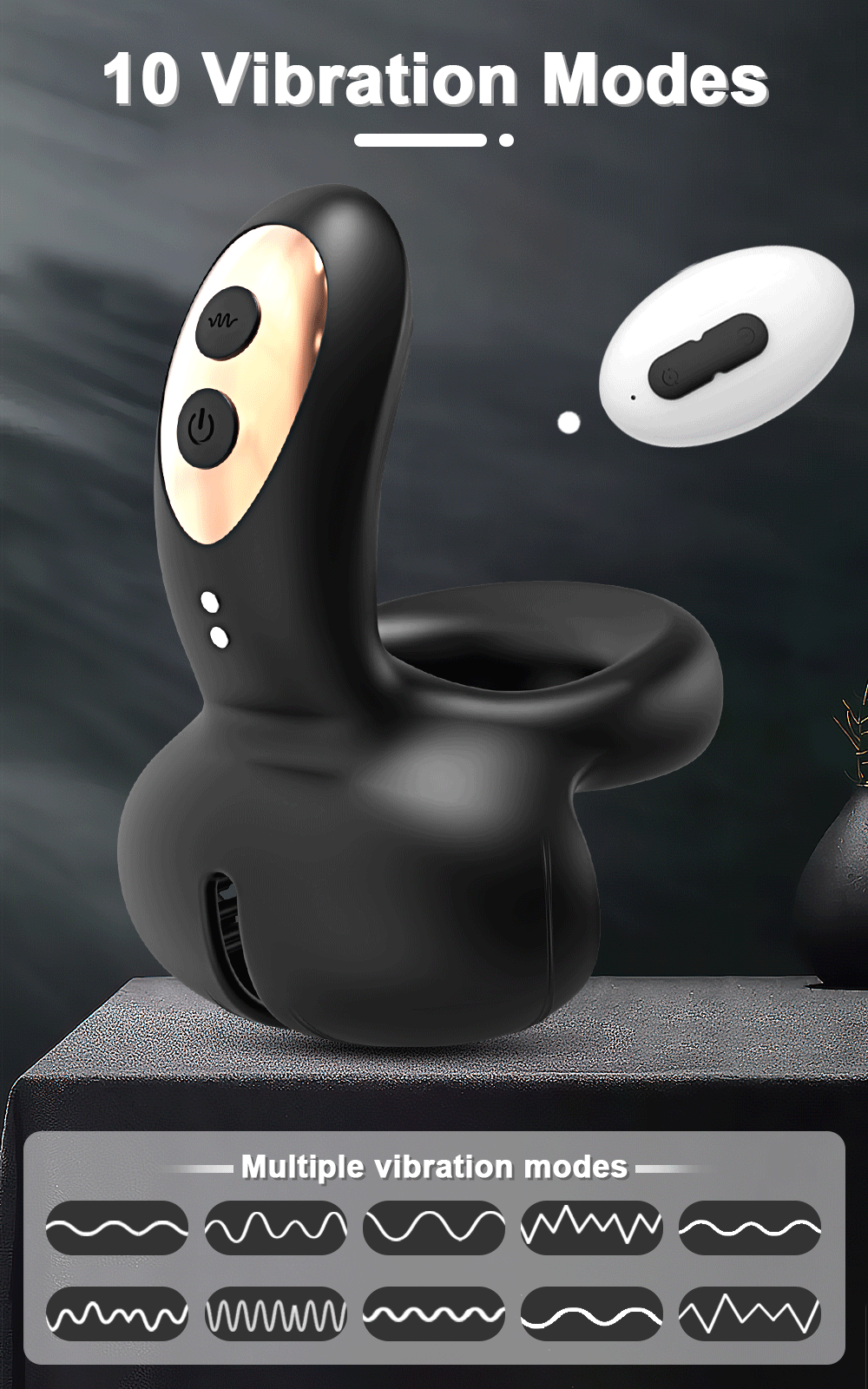 Men Cock Ring Ejaculation Delay Testicles Perineum Vibrator Stimulator Sex Toy for Couples Games Sex Anal Vibrating Massager Men Cock Ring Ejaculation Delay Testicles Perineum Vibrator Stimulator Sex Toy for Couples Games Sex Anal Vibrating Massager