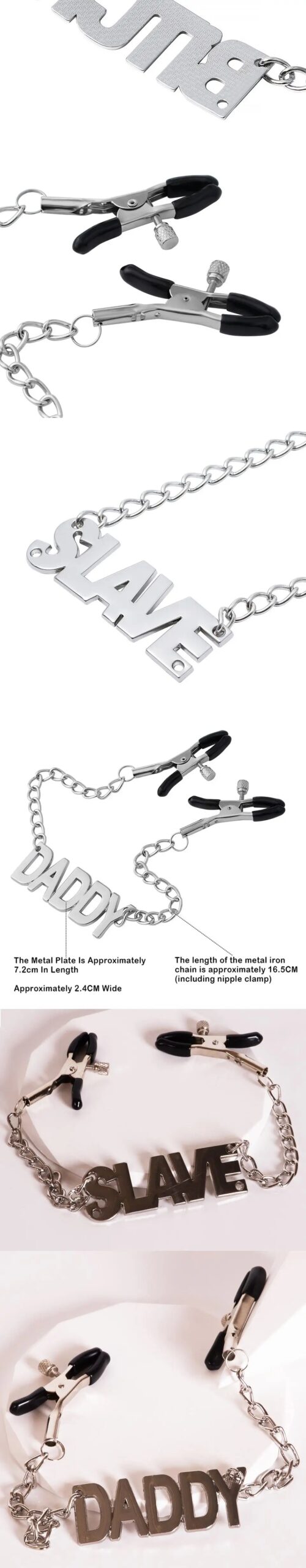 SM Couple Games Bondage Woman Clitoral Nipple Stimulation Clamps Bdsm Fetish Slave Role Play Exotic Intimate Erotics Accessories SM Couple Games Bondage Woman Clitoral Nipple Stimulation Clamps Bdsm Fetish Slave Role Play Exotic Intimate Erotics Accessories
