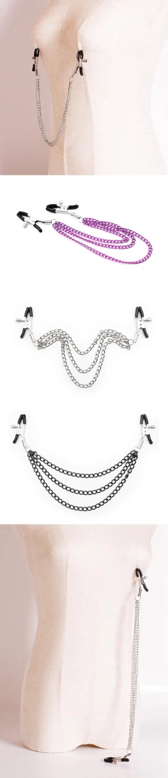 SM Couple Games Bondage Woman Clitoral Nipple Stimulation Clamps Bdsm Fetish Slave Role Play Exotic Intimate Erotics Accessories SM Couple Games Bondage Woman Clitoral Nipple Stimulation Clamps Bdsm Fetish Slave Role Play Exotic Intimate Erotics Accessories