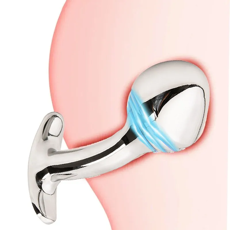 Small Medium Large Anal Beads Butt Plug Set Fake Dildo Metal Anal Plug Wearable Insert Sex Toy For Male Female Small Medium Large Anal Beads Butt Plug Set Fake Dildo Metal Anal Plug Wearable Insert Sex Toy For Male Female