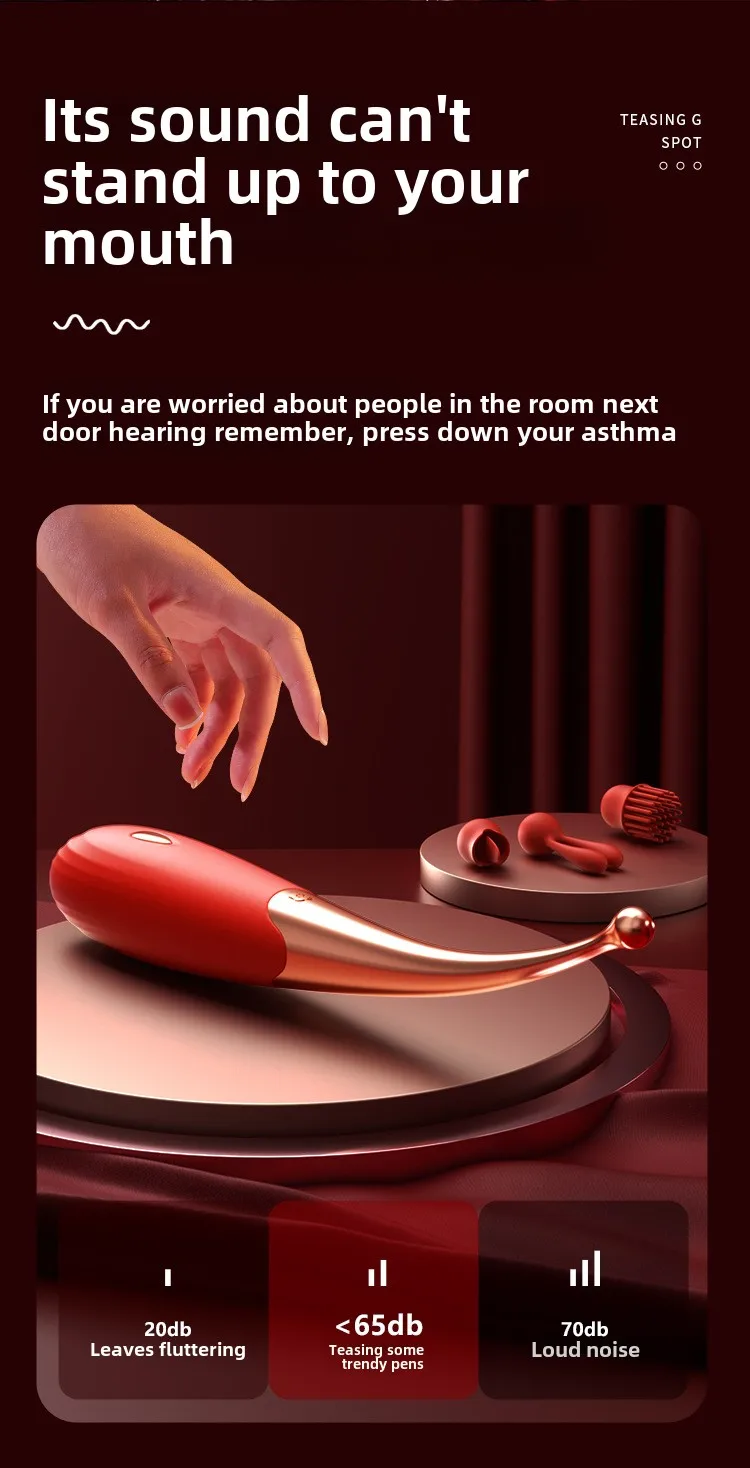 G-point Vibrator Used for Female Stimulate The Clitoris Vibrator Multi Frequency Ultrasonic Vibration Masturbation Female