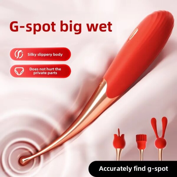 G-point Vibrator Used for Female Stimulate The Clitoris Vibrator Multi Frequency Ultrasonic Vibration Masturbation Female - Image 4