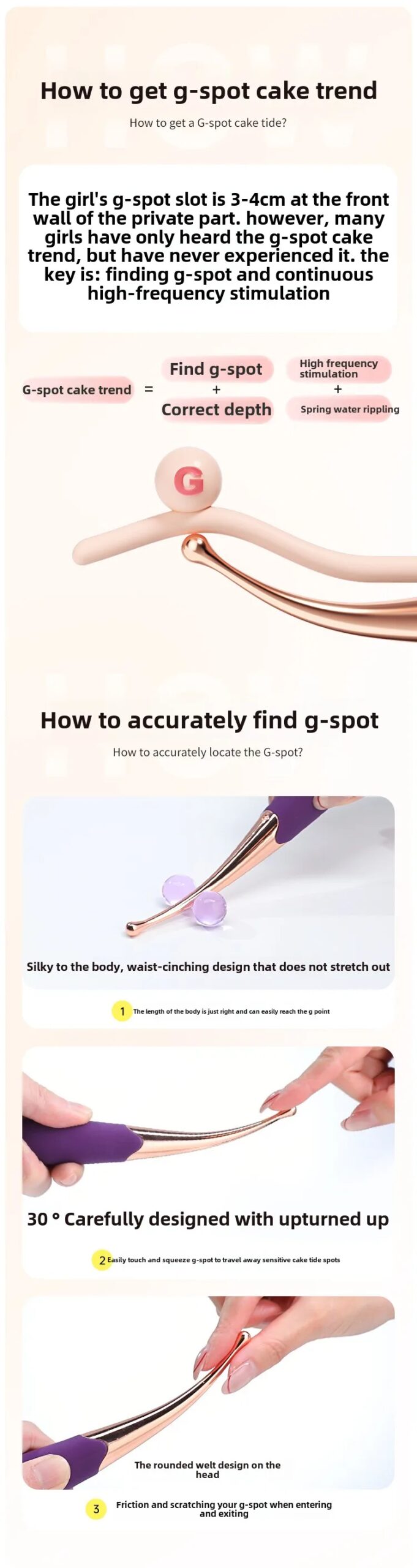 G-point Vibrator Used for Female Stimulate The Clitoris Vibrator Multi Frequency Ultrasonic Vibration Masturbation Female