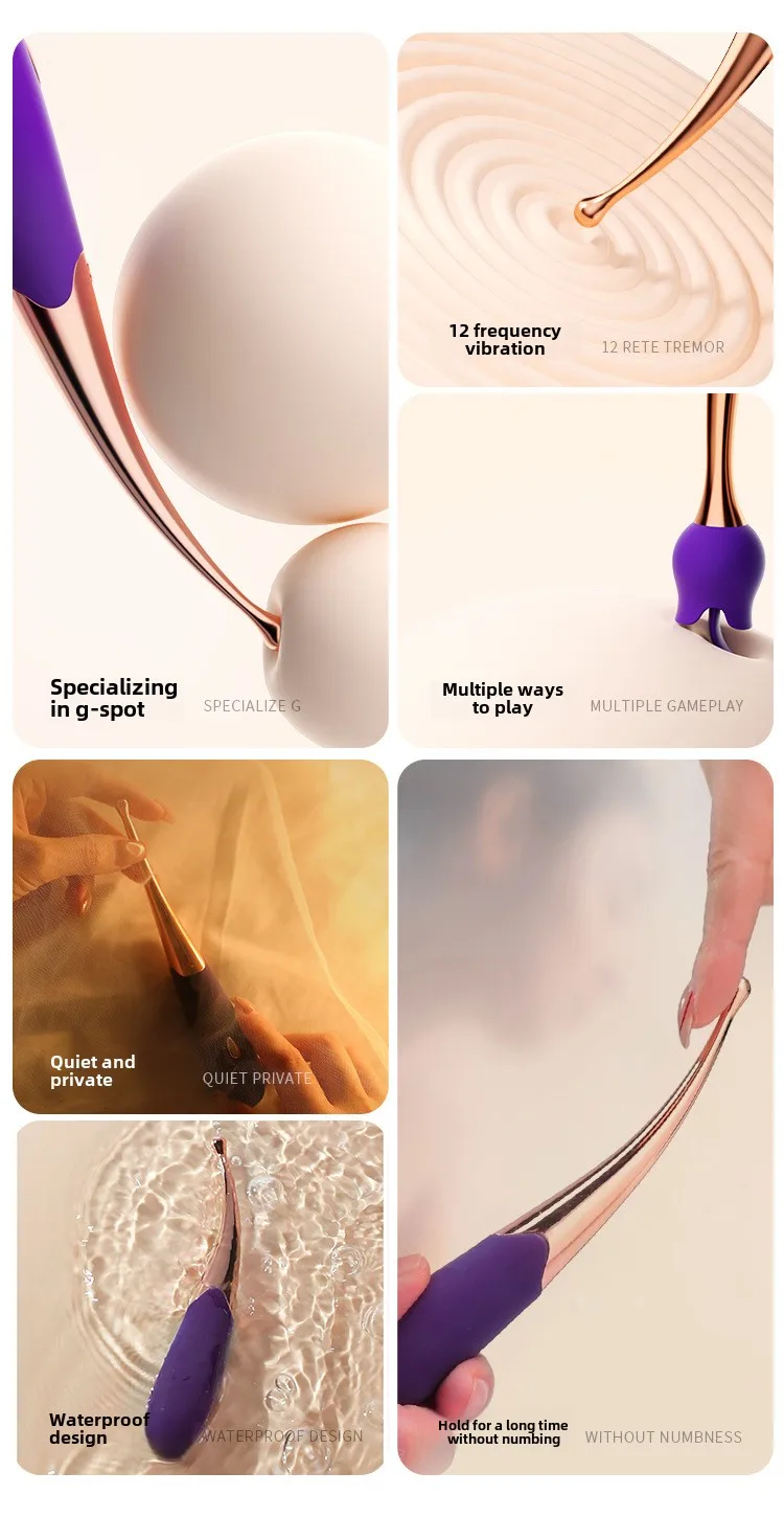 G-point Vibrator Used for Female Stimulate The Clitoris Vibrator Multi Frequency Ultrasonic Vibration Masturbation Female