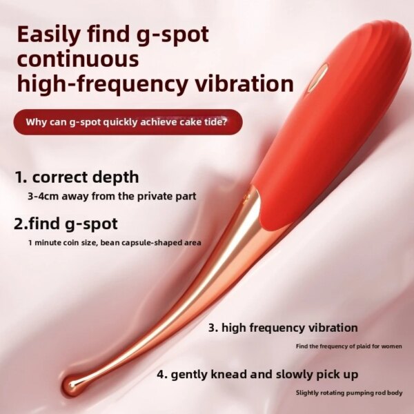 G-point Vibrator Used for Female Stimulate The Clitoris Vibrator Multi Frequency Ultrasonic Vibration Masturbation Female - Image 6
