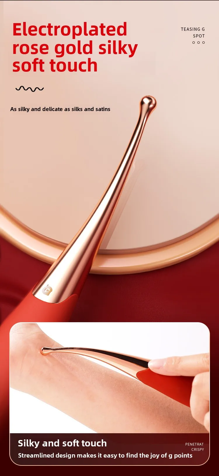 G-point Vibrator Used for Female Stimulate The Clitoris Vibrator Multi Frequency Ultrasonic Vibration Masturbation Female