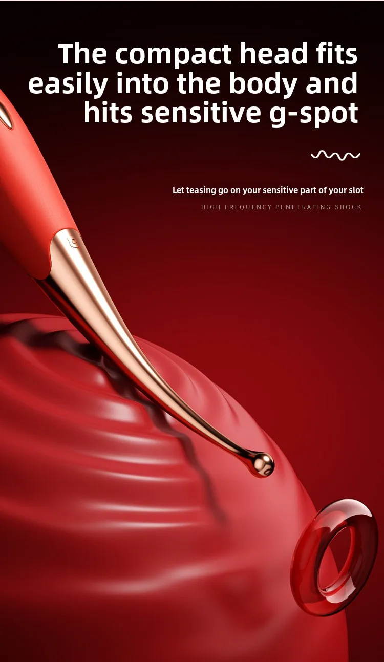 G-point Vibrator Used for Female Stimulate The Clitoris Vibrator Multi Frequency Ultrasonic Vibration Masturbation Female